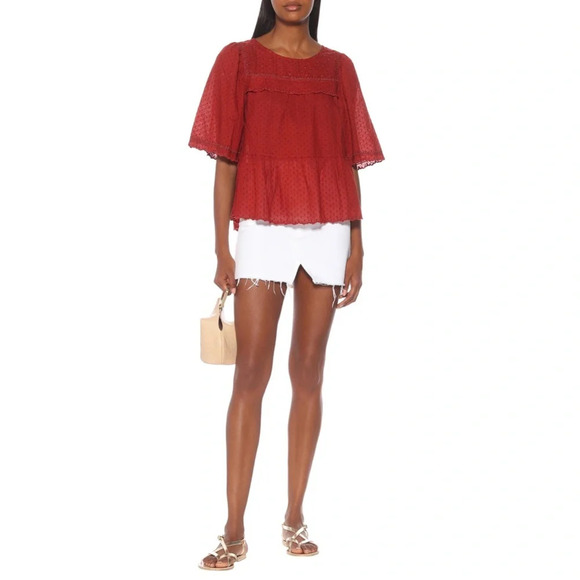 Velvet Raina Cotton Blouse,  Size XS - Picture 1 of 10